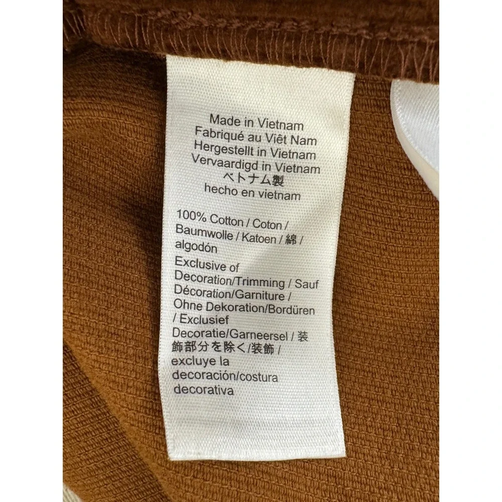 J. Crew Wallace & Barnes Corduroy‎ Painter Pants 31W Amber Brown
